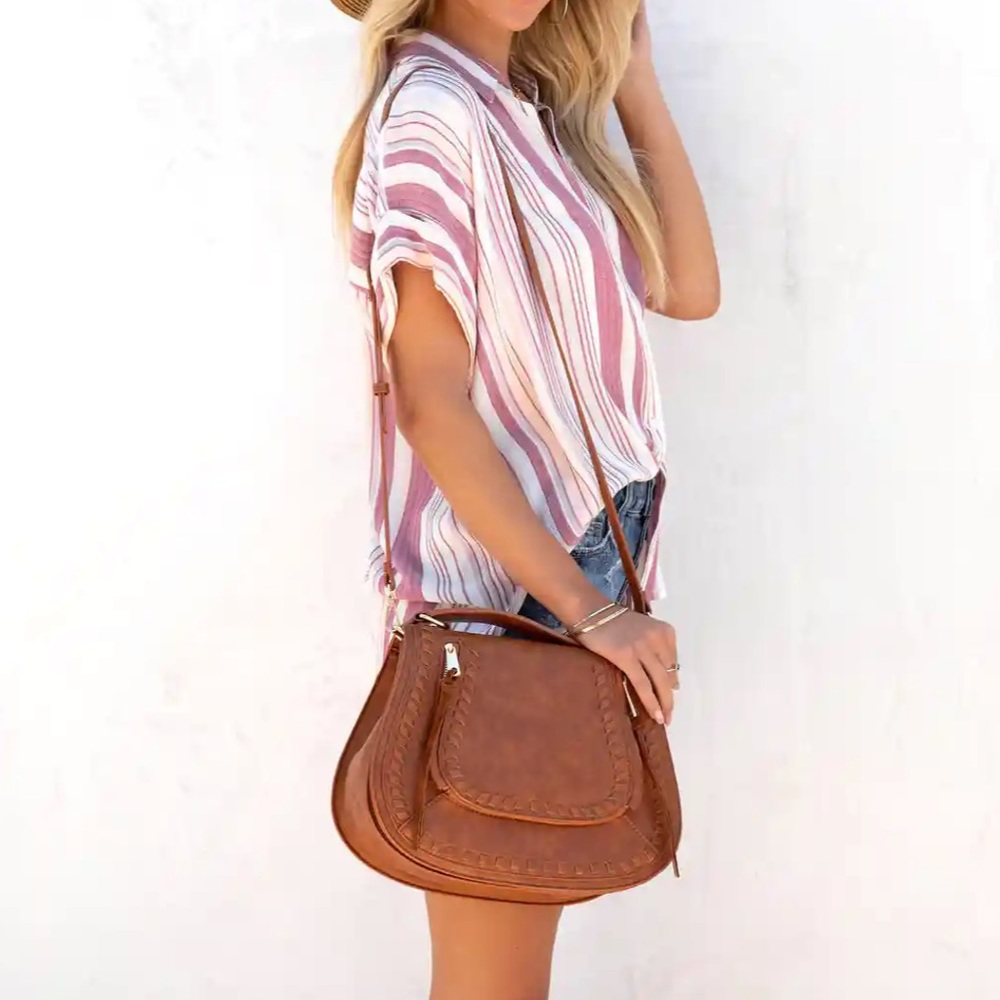 NWT Vici Highland Bag - Tan!